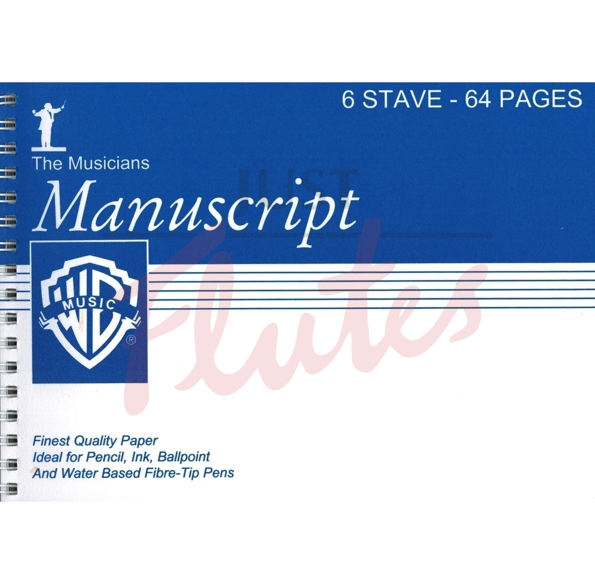 Manuscript 6 Stave 64 Page (Spiral Landscape A5)
